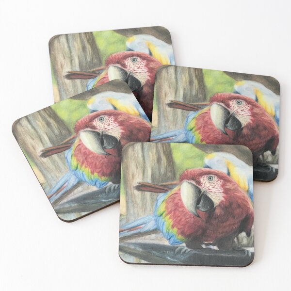 Item preview, Scarlet Macaw parrot - bird lover designed and sold by NathBros.