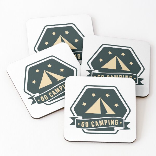 Item preview, go camping artwork designed and sold by raoufdesigner.