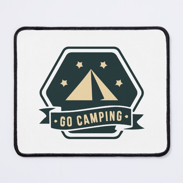 Item preview, go camping artwork designed and sold by raoufdesigner.