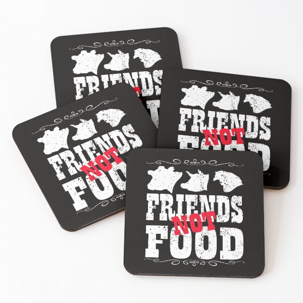 Item preview, Friends NOT Food Gift for Vegan Protests designed and sold by TrndSttr.