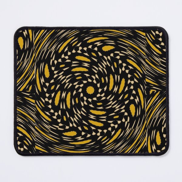 Item preview, Midnight sun- Yellow and black pattern designed and sold by NJGarms.