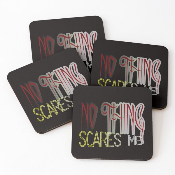 Item preview, NO THING SCARES ME designed and sold by FADYMAG.