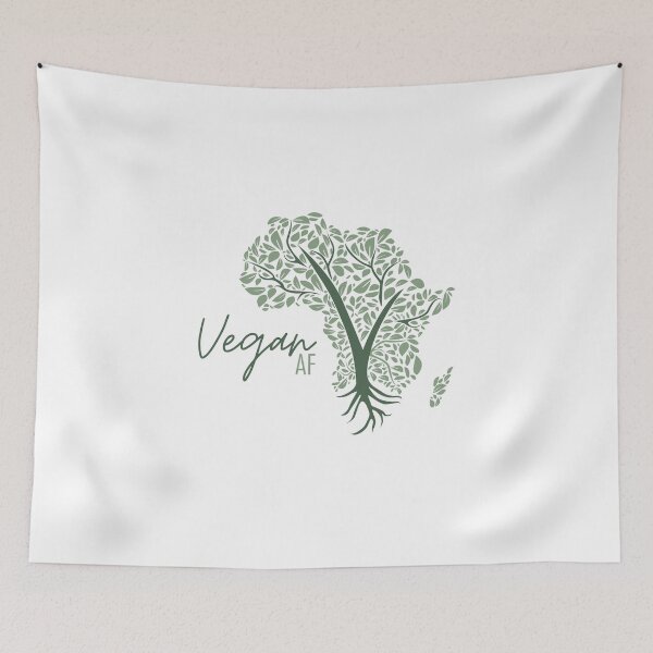 Item preview, Vegan AF Wordmark designed and sold by veganafricafund.