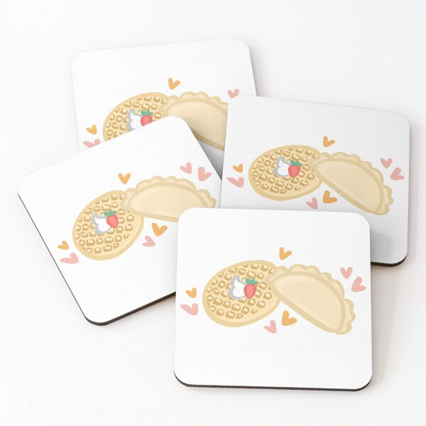 Item preview, Waffle and Calzone/Leslie and Ben/Parks and Rec Design designed and sold by xohazeldesignco.