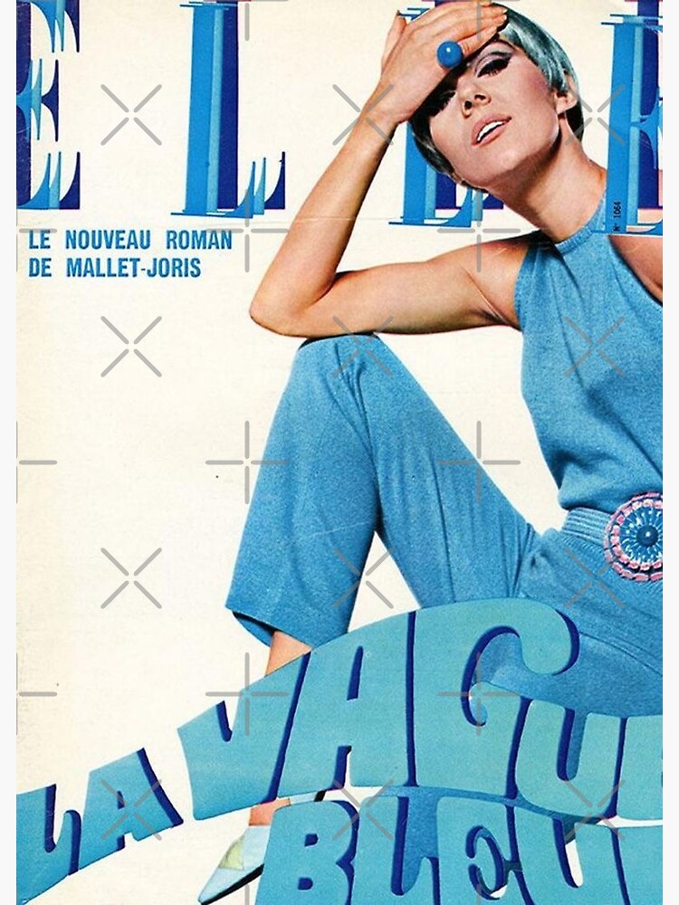 Discover vintage elle magazine indie design Premium Matte Vertical Poster