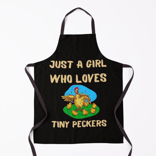 Item preview, Just a Girl Who Loves Tiny Peckers T-Shirt, Chicken Shirt for Women T-Shirt, designed and sold by Unique styl  DeSigNe.