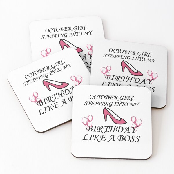 Item preview, October Girl Stepping Into My Birthday Like A Boss designed and sold by imaneless.