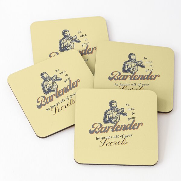 Item preview, Bartender Secrets - be nice to him designed and sold by Tee-Star.