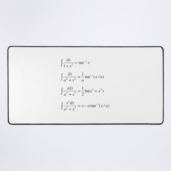 #Integrals #Math #Calculus #Mathematics Integral Function Equation Formula Desk Mat