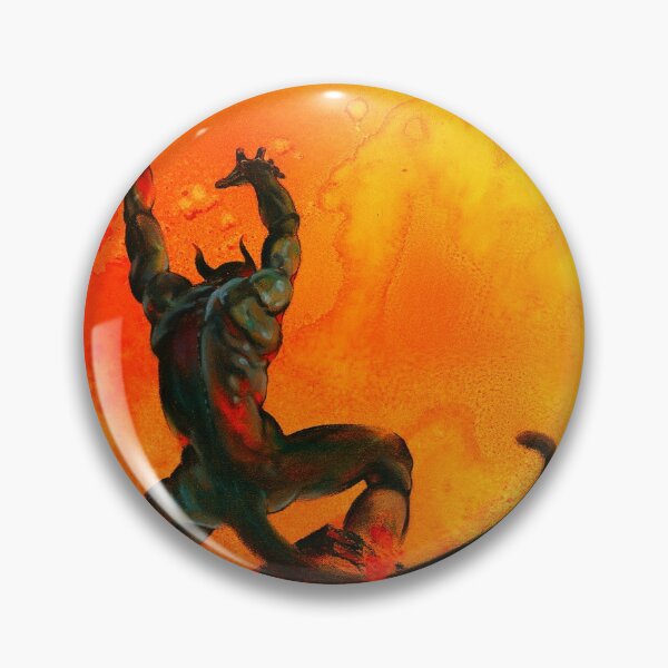 Item preview, Deamon - Homage to Frank Frezetta designed and sold by Ronny Hart.