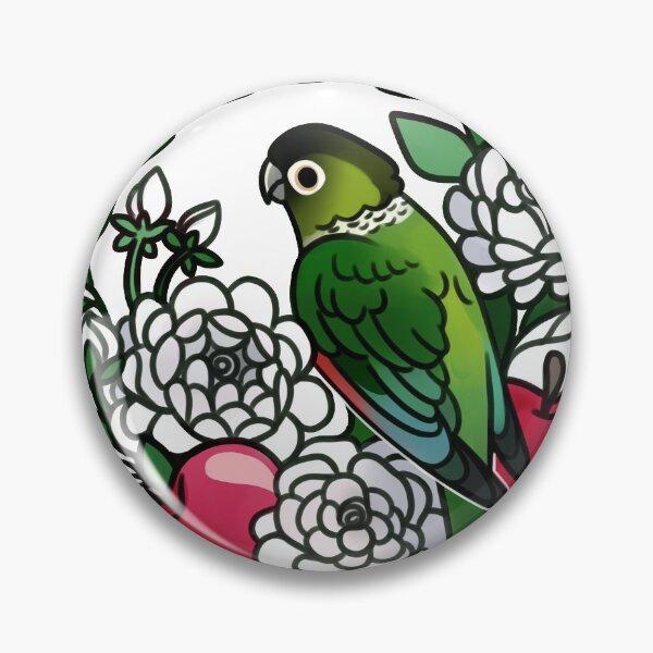 Item preview, Black Capped Conure Applez designed and sold by Maureen Dwelley.