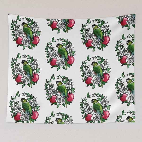 Item preview, Black Capped Conure Applez designed and sold by Maureen Dwelley.
