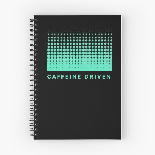 Item preview, Caffeine Driven (Gradient Dotted, Blue-Green Spectral) designed and sold by Sledge-Vision.