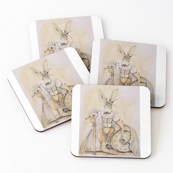 Item preview, Steampunk Rabbit Coffee Art designed and sold by MalpicArt.