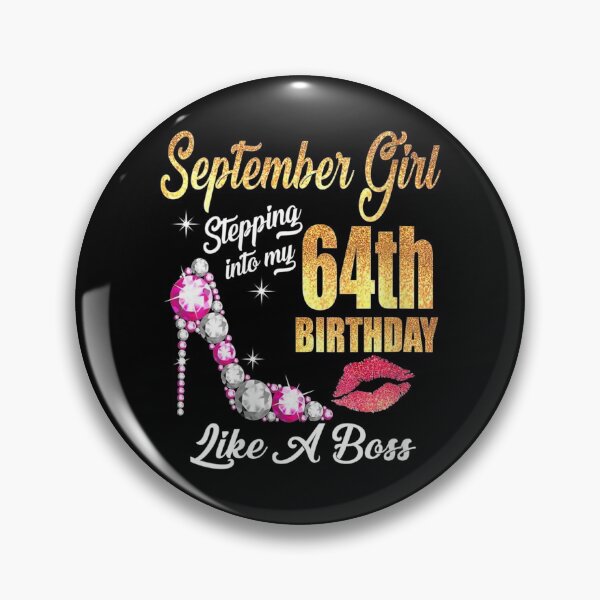 Item preview, Womens Stepping Into My 64th Birthday Like A Boss For 64 Years Old V-Neck  designed and sold by CuthbertShop.