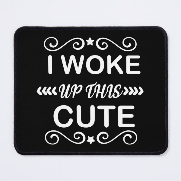 Item preview, I woke up this cute designed and sold by pnkpopcorn.