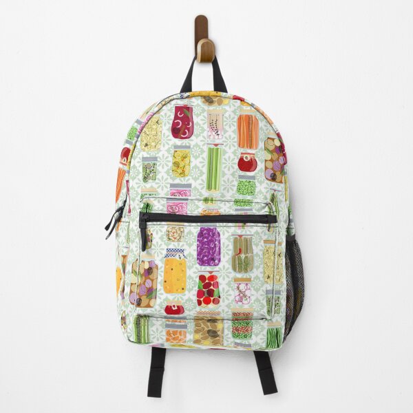 Item preview, Green Retro Vegetable Canning designed and sold by WickedRefined - Nicole Demereckis.