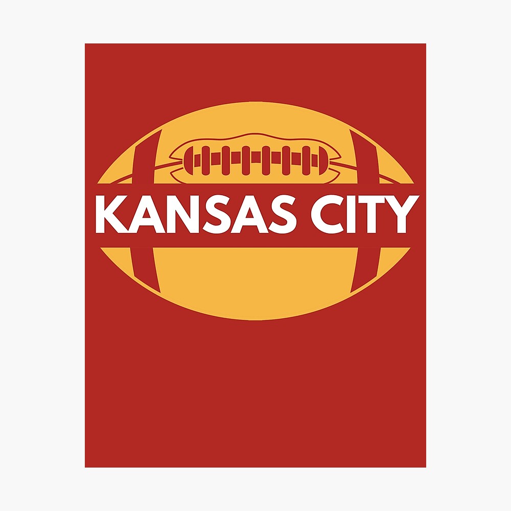 Kansas City Football KC Missouri Fan Gear' Poster for Sale by