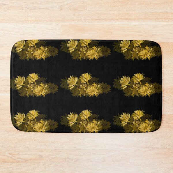 Item preview, Frost Mums Dark Floral designed and sold by LindasPhotoArt.