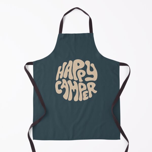 Item preview, Happy Camper Retro Design | Blue and Tan designed and sold by llevine2934.