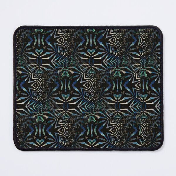Item preview, Aztec reminscence- turquoise and black designed and sold by NJGarms.