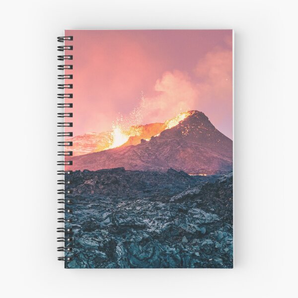 Item preview, Fagradalsfjall active erupting volcano  designed and sold by roman-visuals.