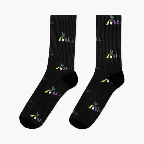 Item preview, Non Binary Cats and Plants. Nonbinary Pride designed and sold by Subtle Pride Shop.