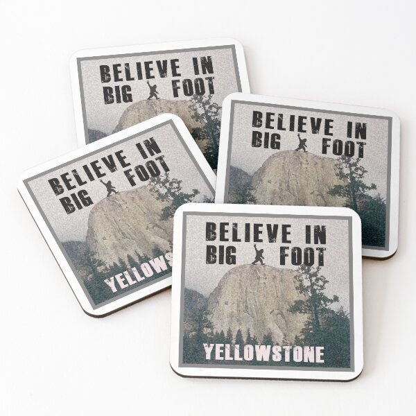 Item preview, BELIEVE IN BIGFOOT AT Yellowstone National Park - Bigfoot designed and sold by SmyrnaBuffalo.