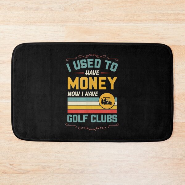 Item preview, I Used To Have Money Now I Have Golf Clubs Funny Retro  designed and sold by GiselleShop.