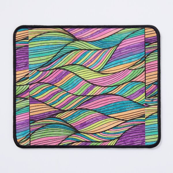 Item preview, Abstract psychedelic fluorescent colour twists designed and sold by TJ-Allen.