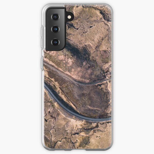 Aerial top down shot Samsung Galaxy Soft Case