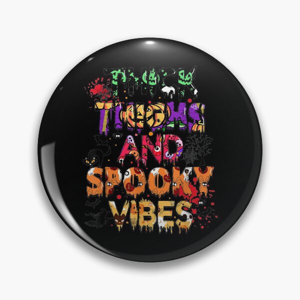 Item preview, Thick Thighs And Spooky Vibes Funny Halloween Costume  designed and sold by AdonisShop.