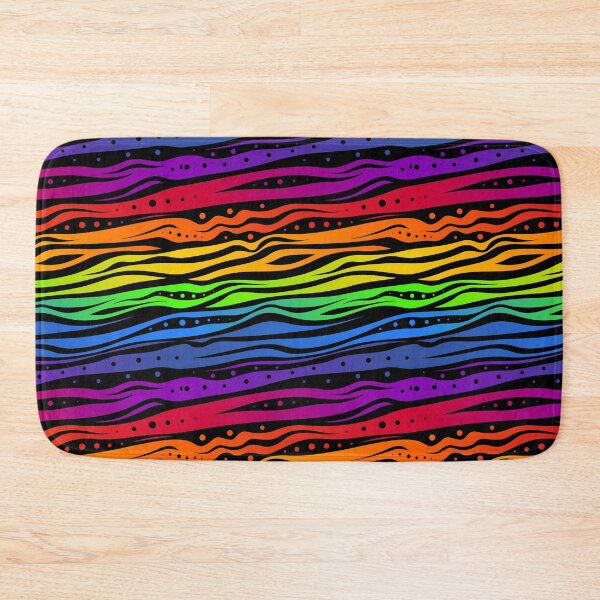 Item preview, Repeating Spotted Rainbow Pattern designed and sold by kernowerno.