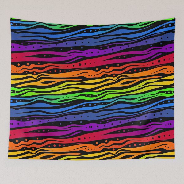 Item preview, Repeating Spotted Rainbow Pattern designed and sold by kernowerno.