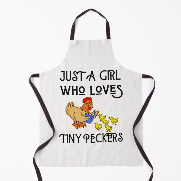 Item preview, Just a Girl Who Loves Tiny Peckers T-Shirt, Chicken Shirt for Women T-Shirt, designed and sold by Unique styl  DeSigNe.