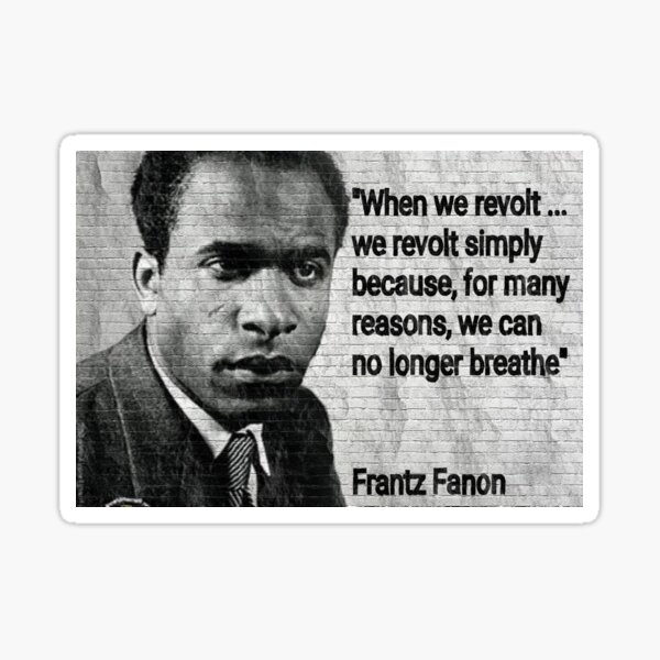 Item preview, Zitat von Franz Fanon – „Wir können nicht mehr atmen“ designed and sold by Tony Cisse.