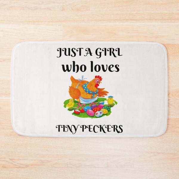 Item preview,  Just a Girl Who Loves Tiny Peckers T-Shirt, Chicken Shirt for Women T-Shirt, designed and sold by Unique styl  DeSigNe.