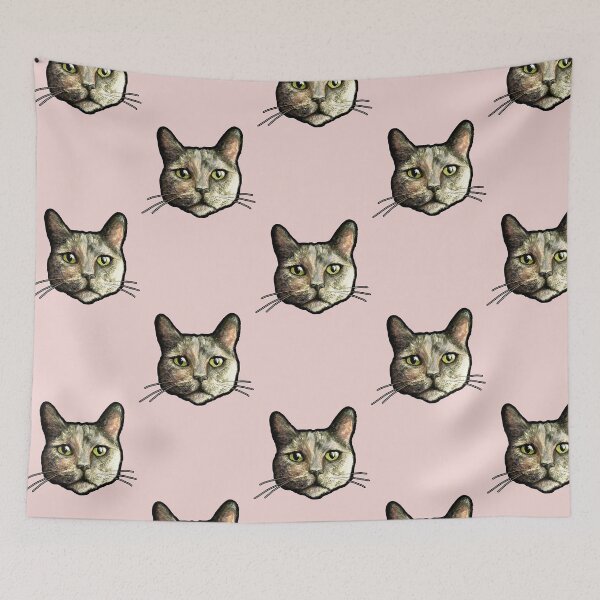 Item preview, Little meow head designed and sold by HollandArtz.