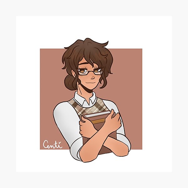 Dark Academia Aesthetic Teacher Artwork by Centuriosa <3 Photographic Print