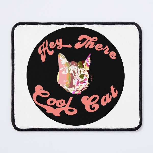 Item preview, Typography Art | Hey There Cool Cat designed and sold by Old Urban Farmhouse Design Studio.