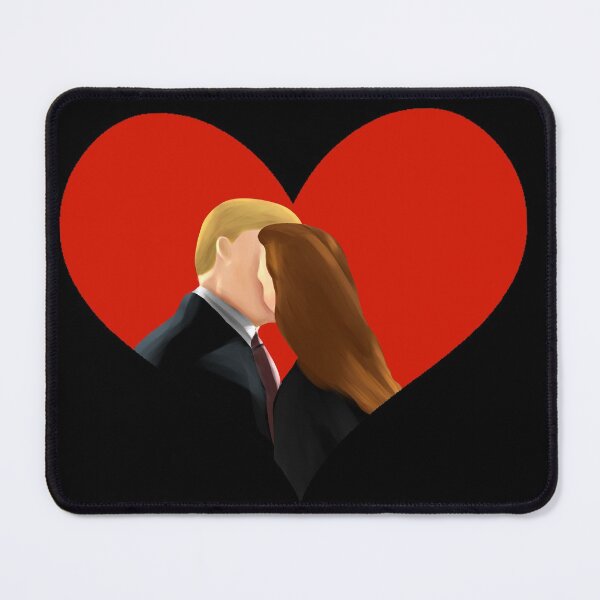 Item preview,  Keen and Ressler first kiss, the blacklist #keenler drawing designed and sold by BeccaKenDesigns.
