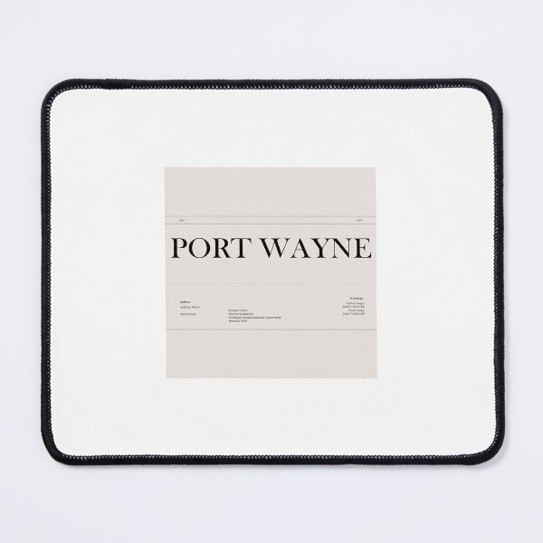 PORT WAYNE PROFILE Mouse Pad