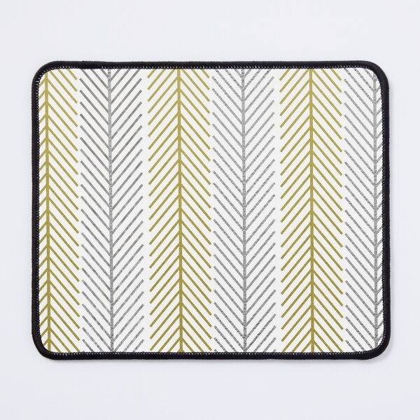 Item preview, Abstract Art | Chevron Arrows Gold Silver designed and sold by Old Urban Farmhouse Design Studio.