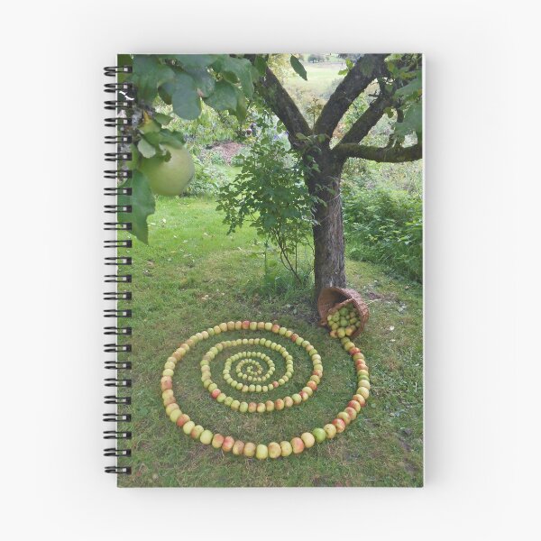 Item preview, Apple Spiral  designed and sold by Amber-Woodhouse.