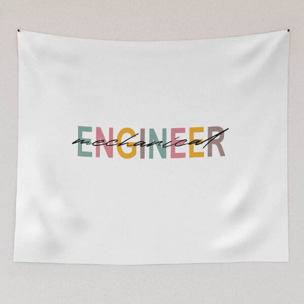 Item preview, Mechanical Engineer Black And White designed and sold by SamirElh77.