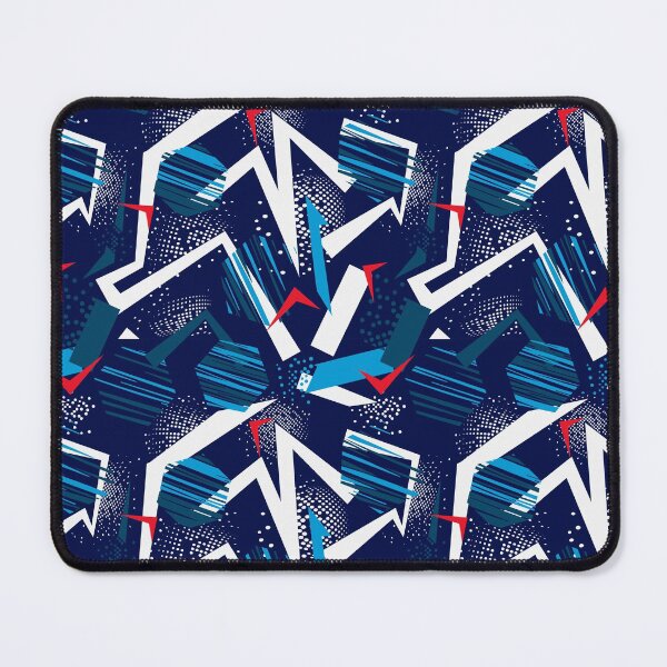 Item preview, White and blue Abstract design designed and sold by AbstractEra.