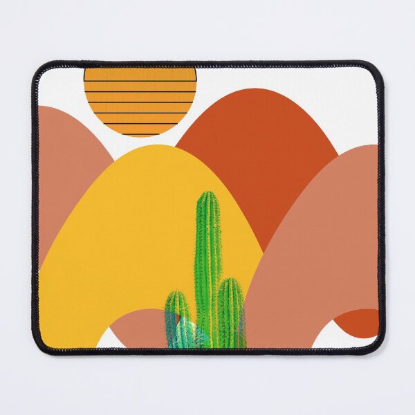 Item preview, Mid-Century Modern Abstract Cactus Sun designed and sold by Old Urban Farmhouse Design Studio.