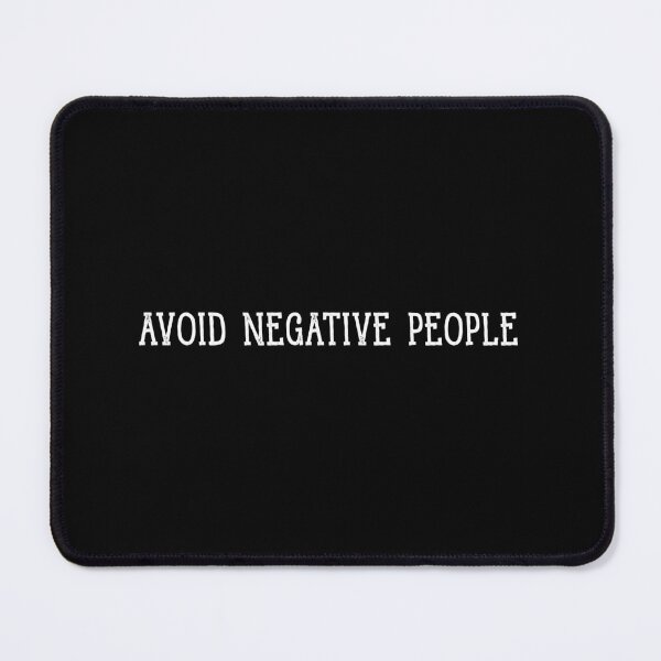 Item preview, Avoid Negative People White designed and sold by Wachi-A.
