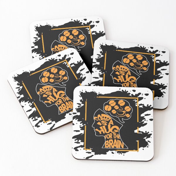Item preview, Coffee Is A Hug For The Brain designed and sold by SewnMemories.