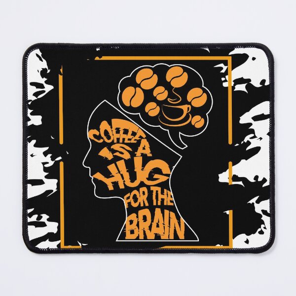 Item preview, Coffee Is A Hug For The Brain designed and sold by SewnMemories.